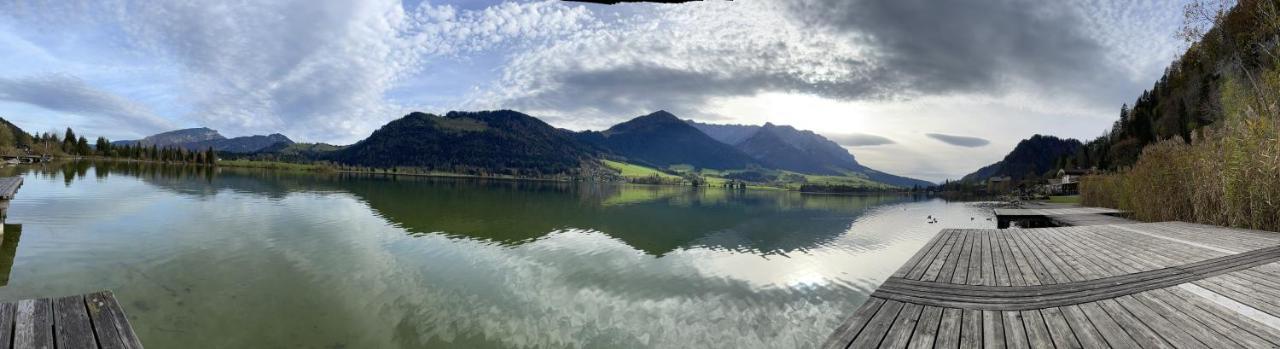 Ferienhaus Kaiserblick - Fewo2 Walchsee Ngoại thất bức ảnh